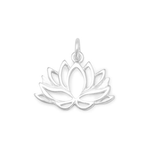 Lotus hot sale flower charm