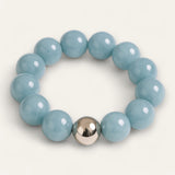Aquamarine Stone Bracelet