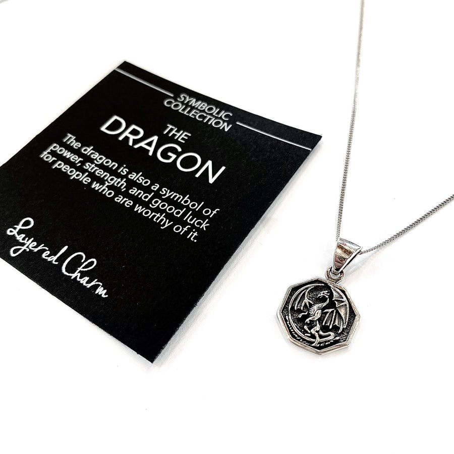 Octagon Dragon Necklace