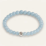 Aquamarine Stone Bracelet