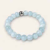 Aquamarine Stone Bracelet