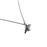 Textured Raven Necklace