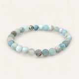 Aquamarine Stone Bracelet