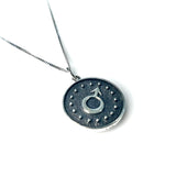Aries Double-Sided Coin Zodiac Necklace