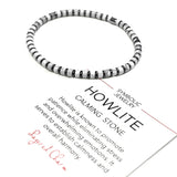 Balanced Hematite & Gemstone Disc Stretch Bracelet