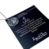 Leo Double-Sided Coin Zodiac Necklace