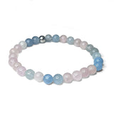 Morganite Stone Bracelet