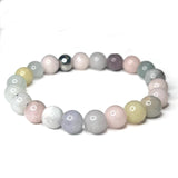 Morganite Stone Bracelet