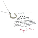 Lucky Angled Horseshoe Necklace