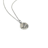 Mountain and Compass Necklace