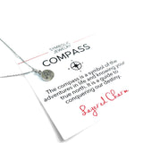 The True North - Small Compass Necklace
