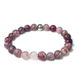 Strawberry Quartz Stone Bracelet