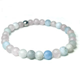 Morganite Stone Bracelet