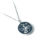 Capricorn Double-Sided Coin Zodiac Necklace