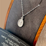 My Daughter is Beauty –Flower Coin Necklace