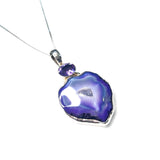Free-Form Amethyst & Agate Necklace