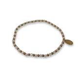 Steel and Gemstone Stretch Bracelets