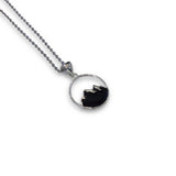 Cascade Mountain Circle Necklace