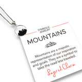 Cascade Mountain Circle Necklace