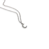 Small Crescent Moon Necklace
