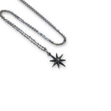 8 Point Star Burst Necklace