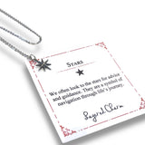 8 Point Star Burst Necklace