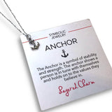 Anchor & Rope Necklace