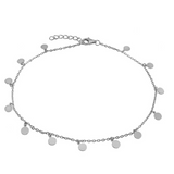 Chain & Circles Anklet