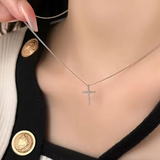 The Devotion – Petite Cross Necklace