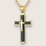 The Trinity - Layered Cross Necklace