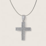 The Radiant Creed – CZ Cross Necklace