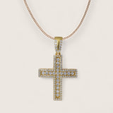 The Radiant Creed – CZ Cross Necklace