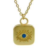 Double Sided Evil Eye/Hamsa Necklace