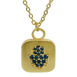 Double Sided Evil Eye/Hamsa Necklace