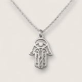 Guardian’s Grace – Hamsa Necklace