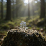CZ Eternity Leaf Ring