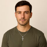 The Eternal Life – Sterling Silver Ankh Necklace