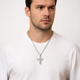 The Radiant Creed – CZ Cross Necklace
