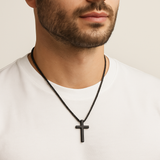 The Forge Cross -  Slider Necklace