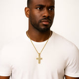 The Radiant Creed – CZ Cross Necklace