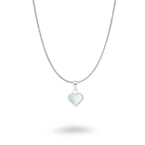 Mother of Pearl Heart Necklace