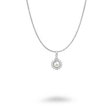 Halo Pearl Necklace