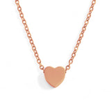 Eternal Embrace – Steel Heart Necklace
