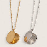 Forever Within – Steel Round Locket