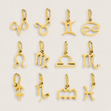 Celestial Signs – Zodiac Pendant Necklace