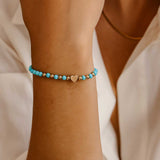 Heartstone Harmony – 3mm Gemstone Bracelet