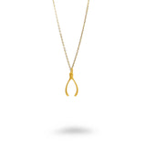 Medium Size Wishbone Necklace