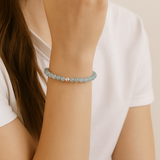 Aquamarine Stone Bracelet