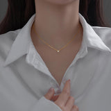 Little Light – CZ Heart Necklace
