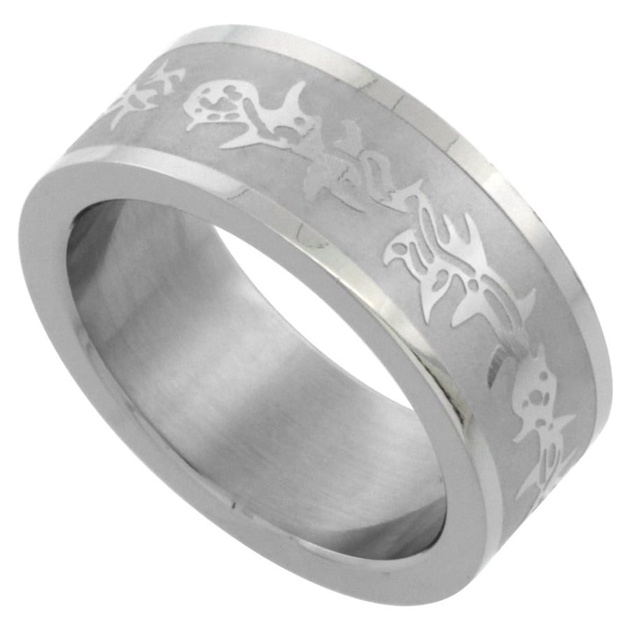 Stainless Steel Barbwire Ring